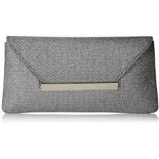 Silver envelope bag
