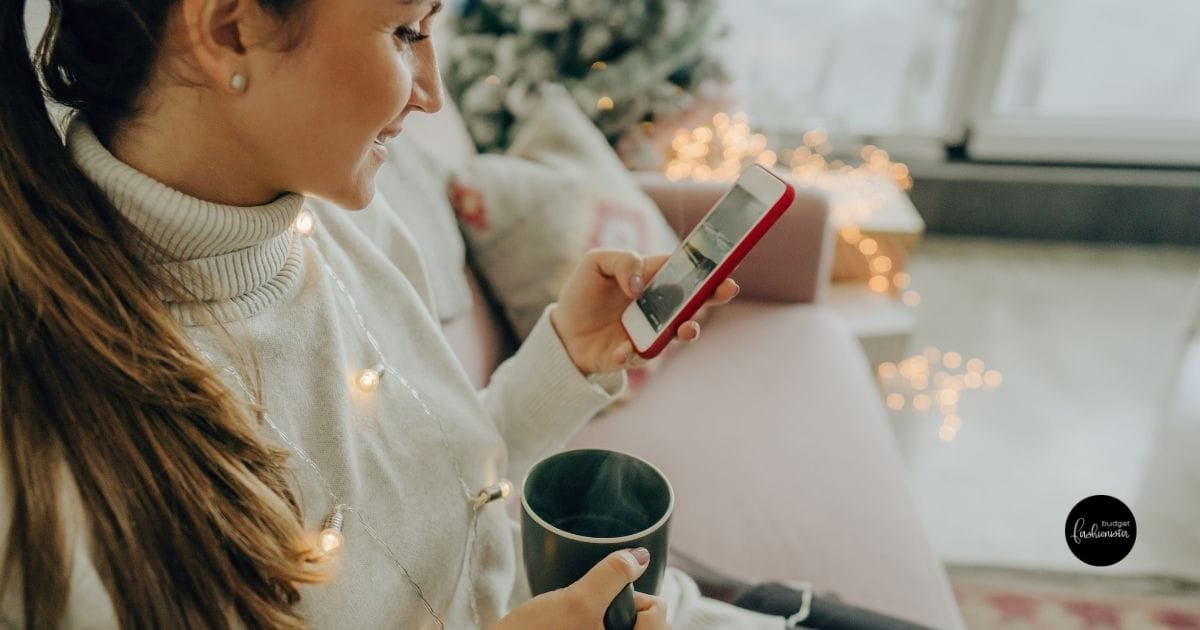 Amazon Prime hacks, woman shopping on her phone.