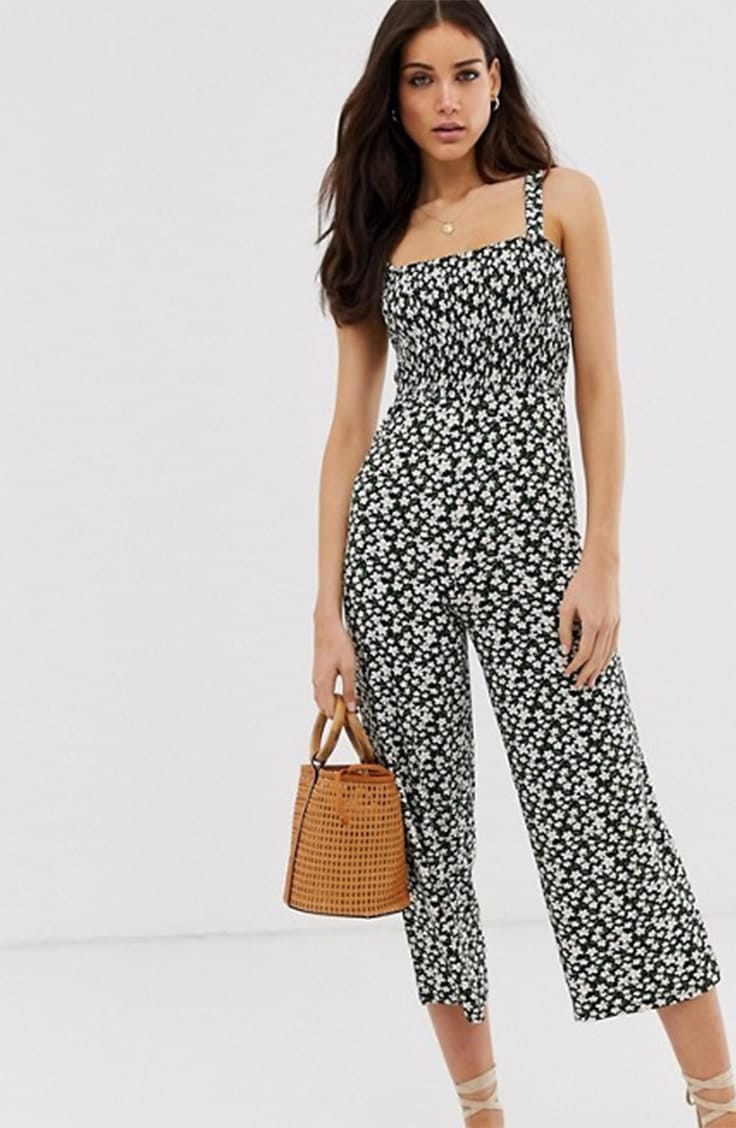 Floral jumpsuit 