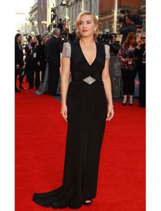black Jenny Packham gown