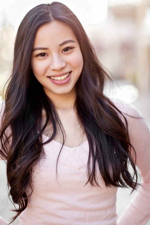 Smiling Asian woman