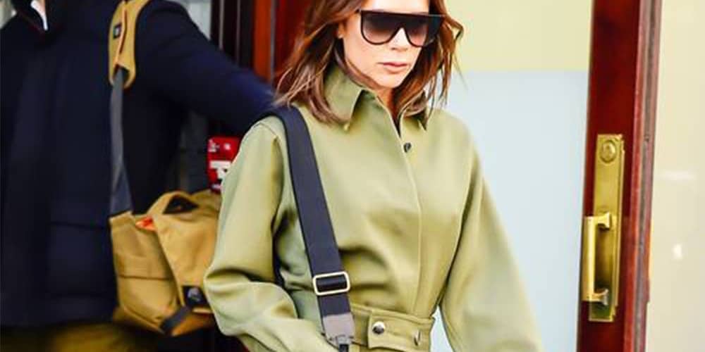 Victoria Beckham wearing a boilersuit