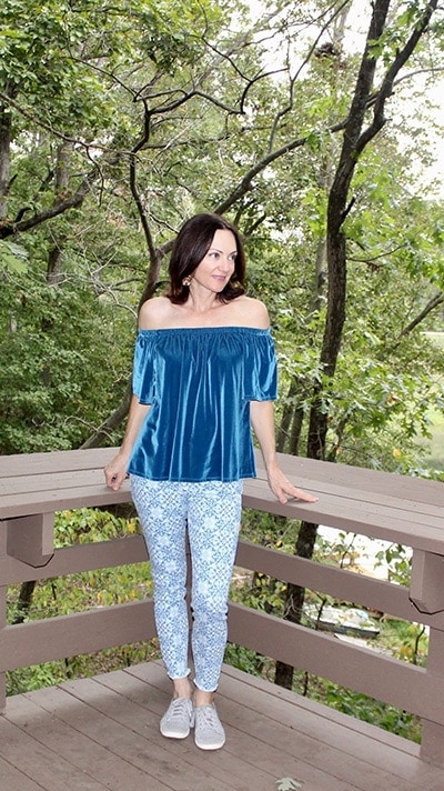 Catherine Brock, style blogger for The Budget Fashionista 