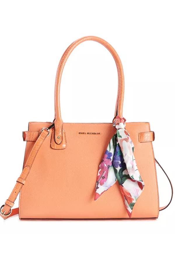 Coral handbag with Dana Buchman from Kohl's.
