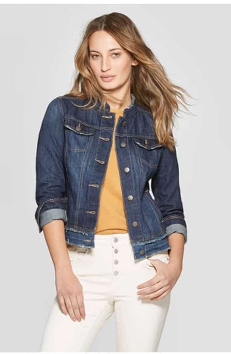 90s fashion trends -- denim jacket