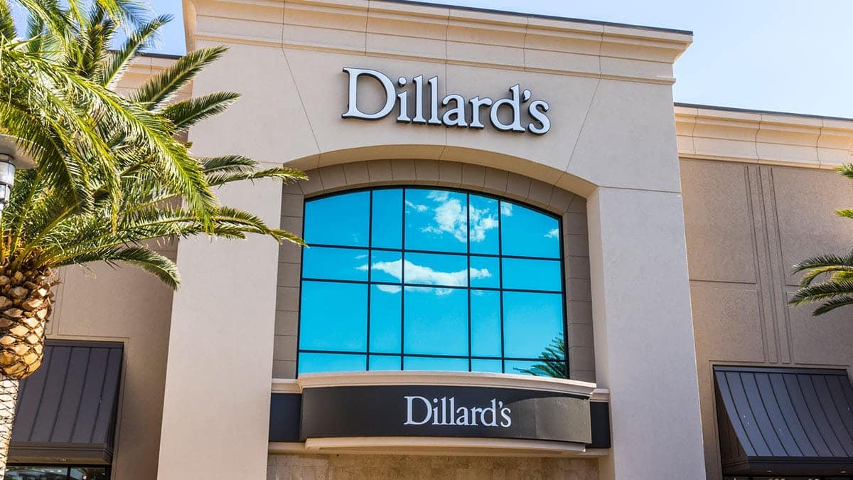 Dillard's storefront