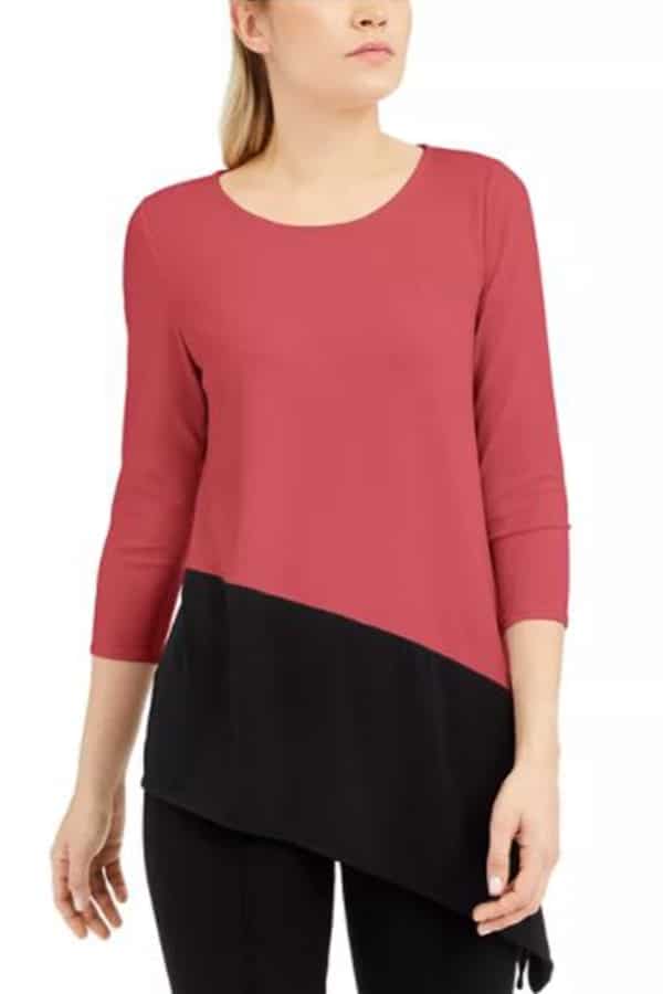 Asymmetric top from Macy's