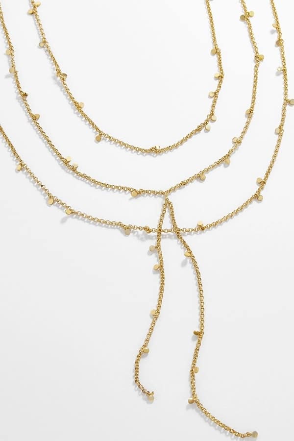 Layered necklace