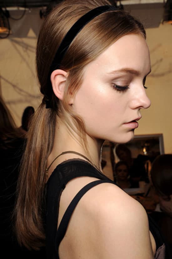 Headband Ponytail