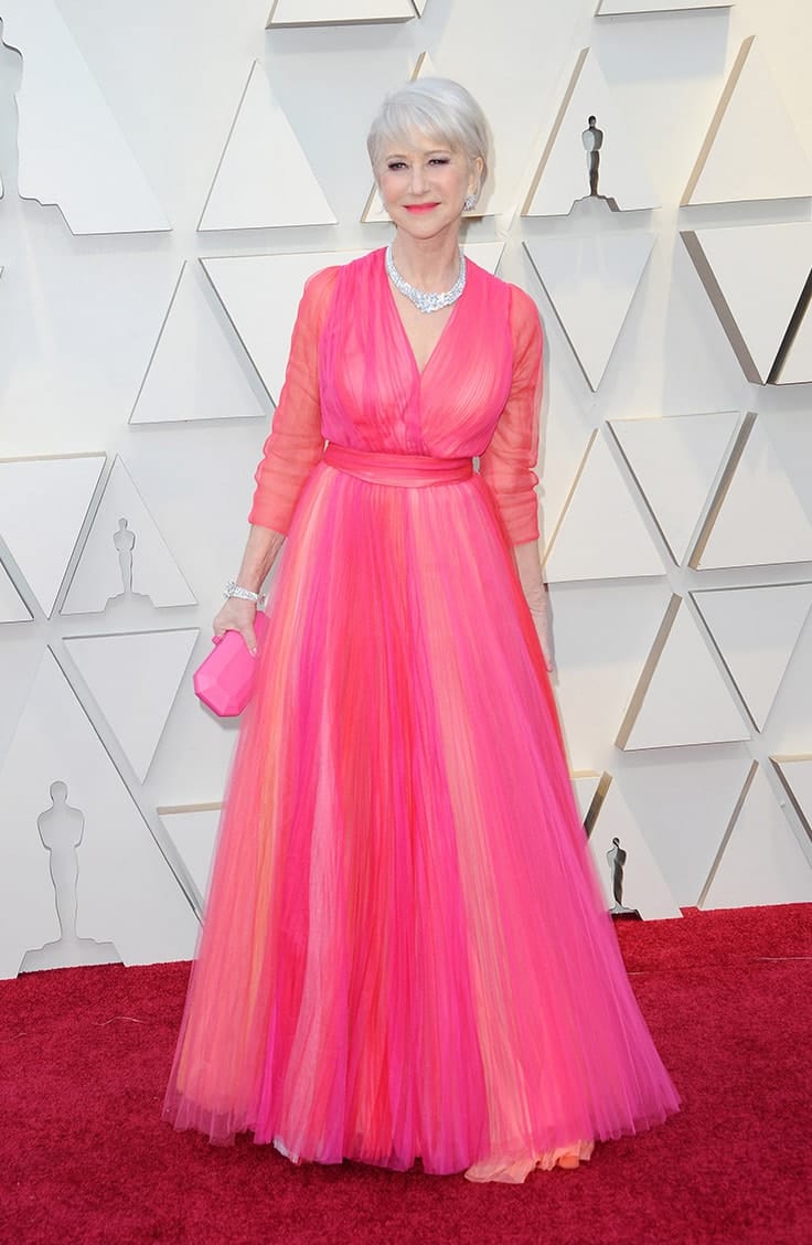 Helen Mirren at the 2019 Oscars