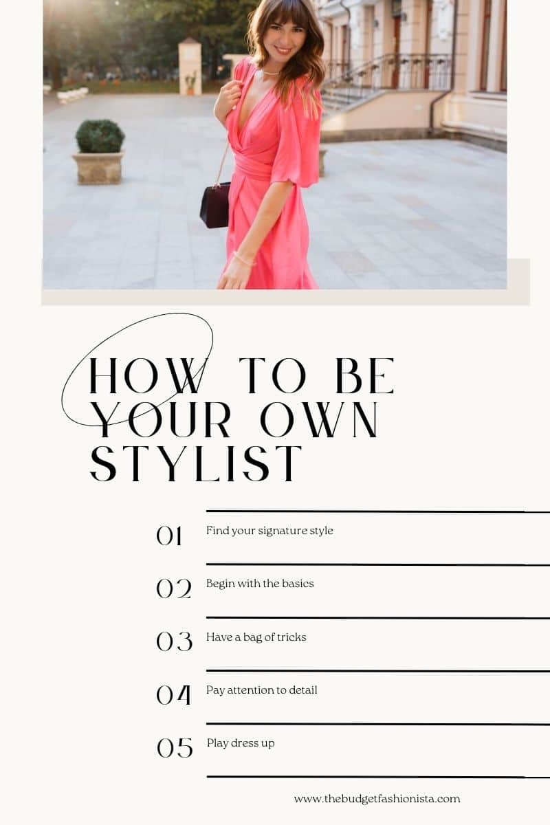 How to be your own stylist.