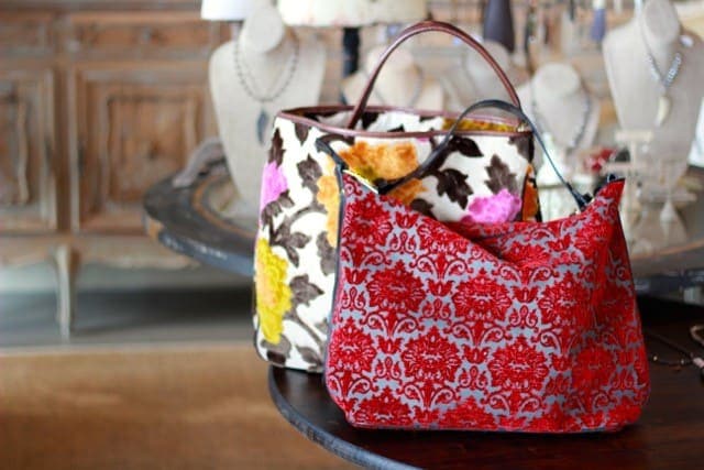 alpharetta shopping guide - la bella maison - colorful purse