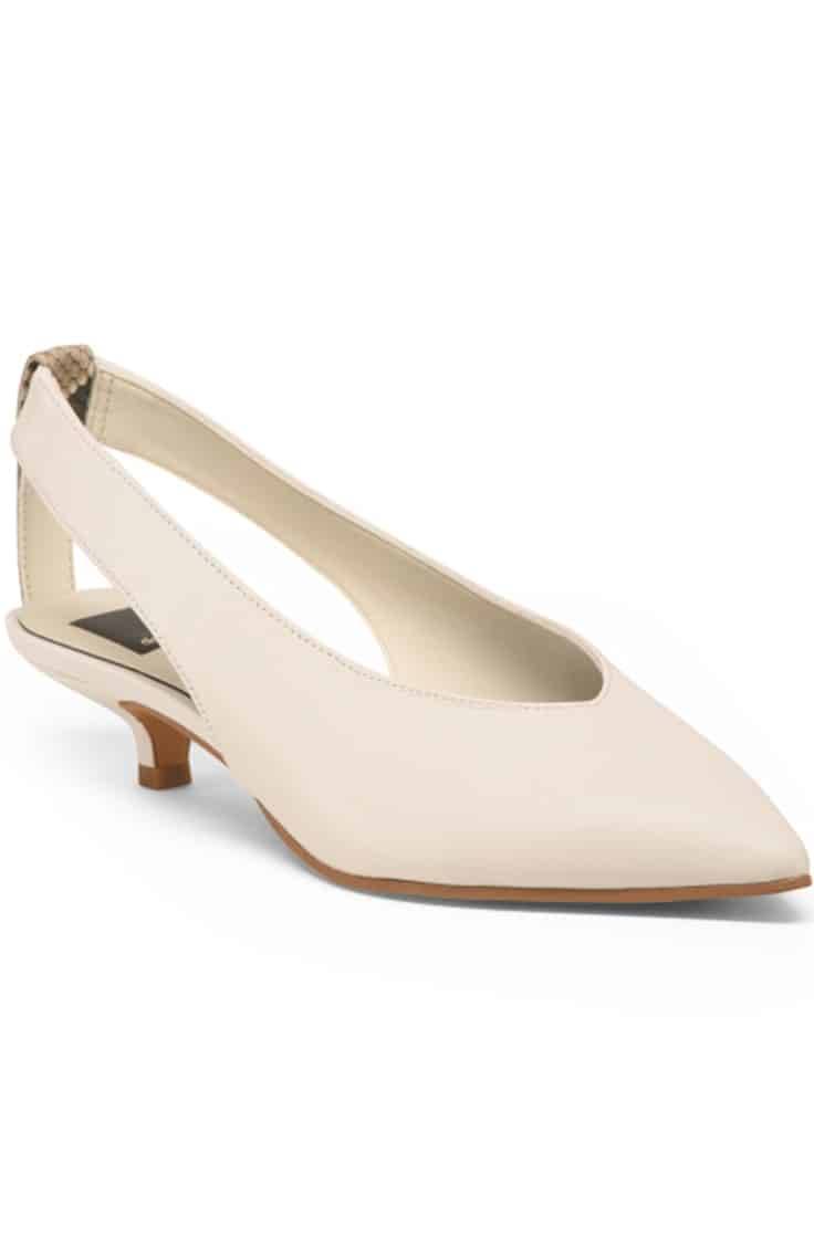 Neutral kitten heel 