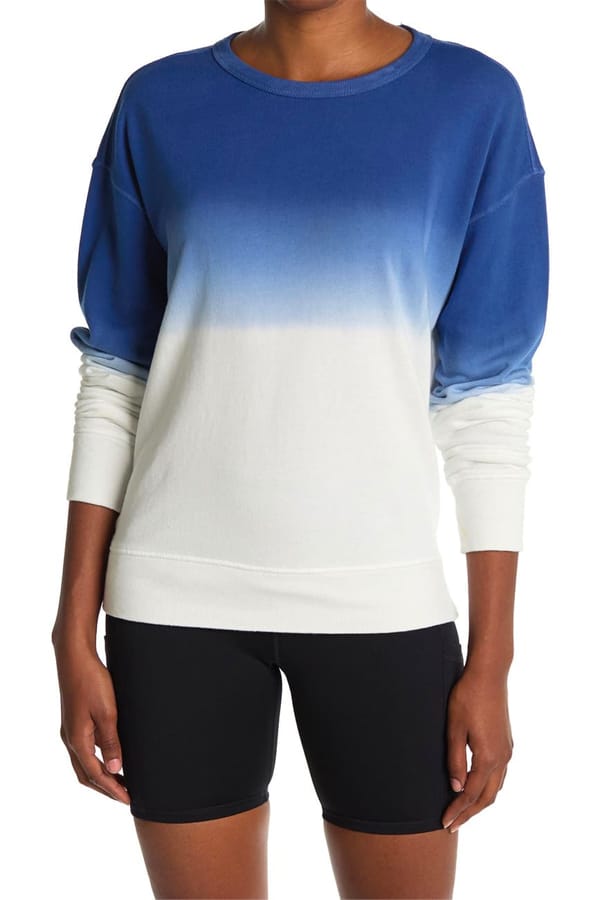 Dip dye sweatshirt from Nordstrom Rack