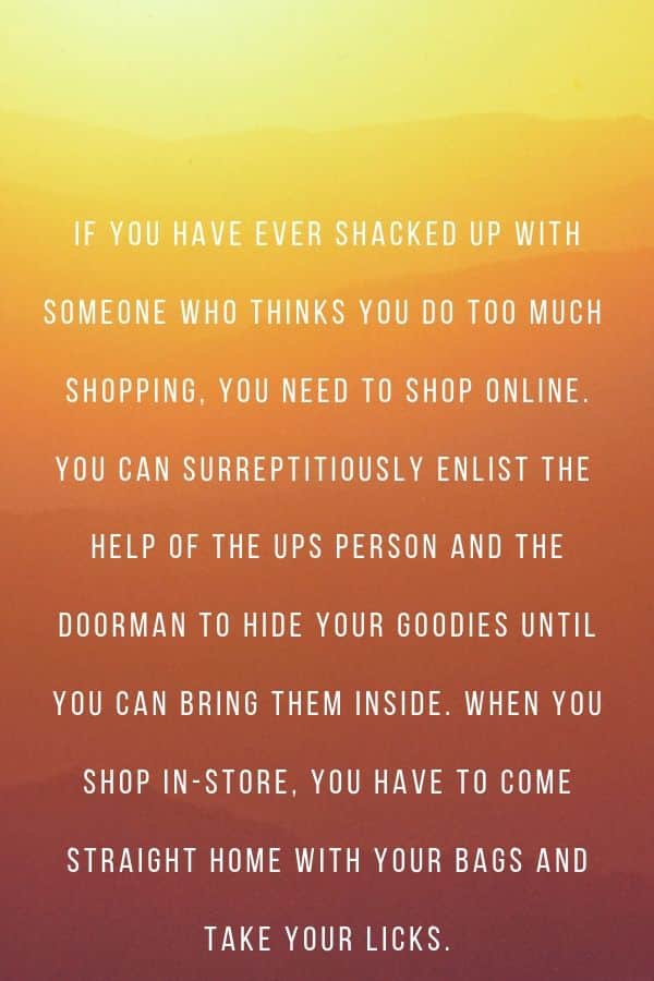 Online shopping quote