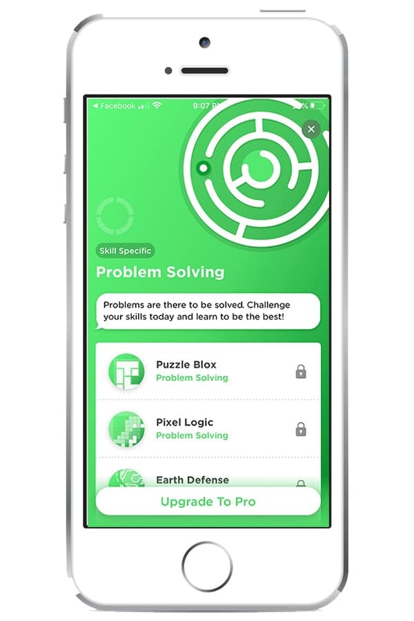 View of Peak app 