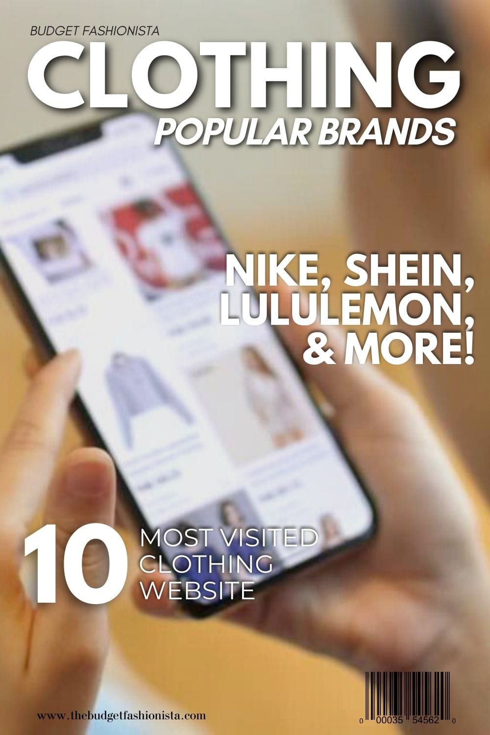 10 most popular clothing brands. 