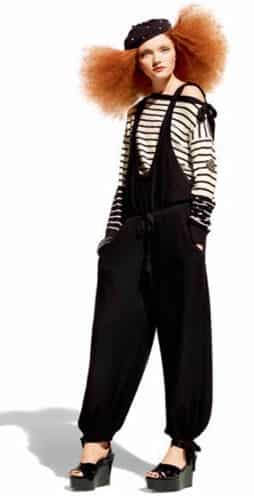 Sonia Rykiel designs for H&M 2010.