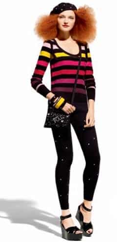 Sonia Rykiel designs for H&M 2010.