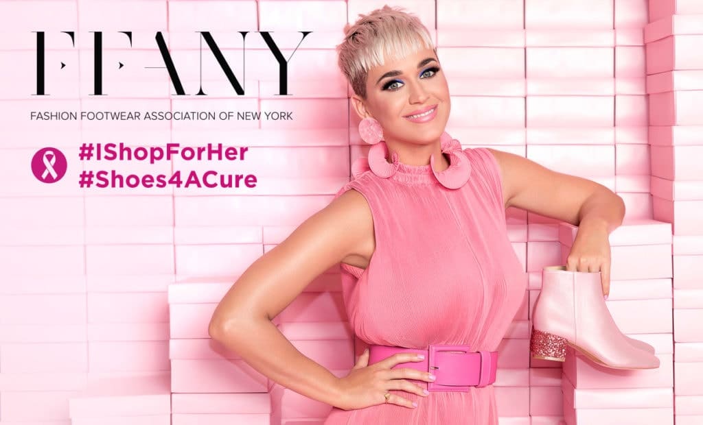 Katy Perry and FFANY Shoes for Breast Cancer Awareness