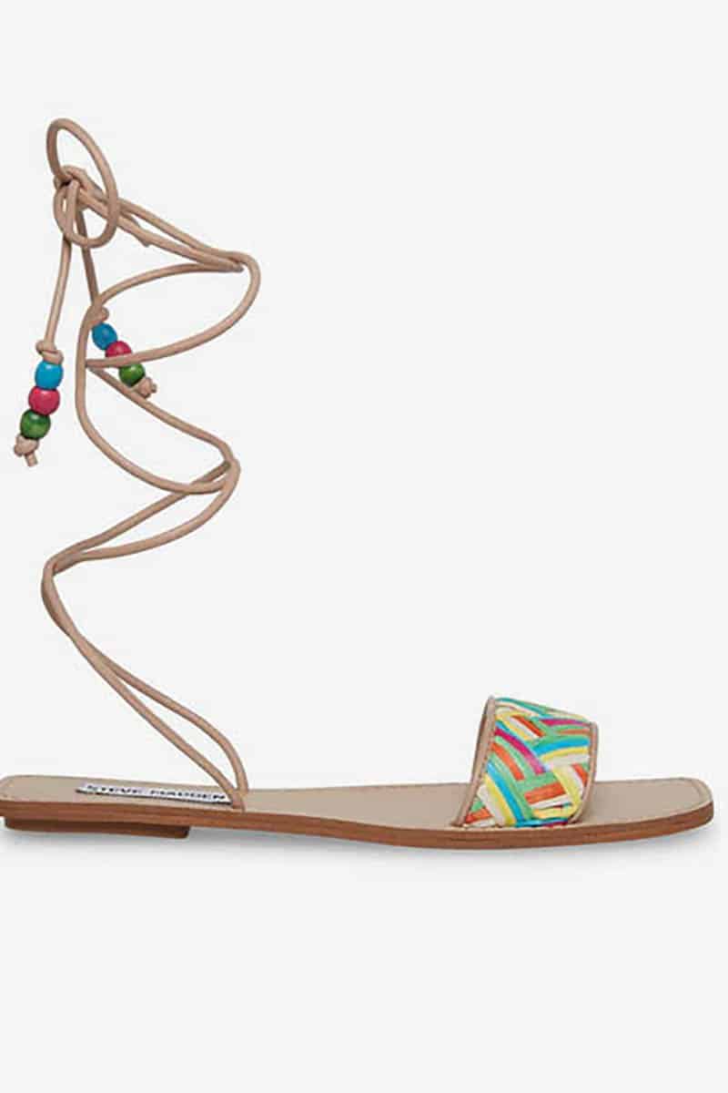 Lace-up sandal by Steve Madden.