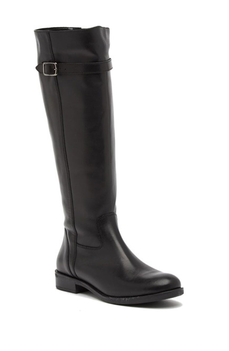 Tall leather boots