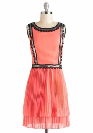 Silver crocheted dress in the 20s style