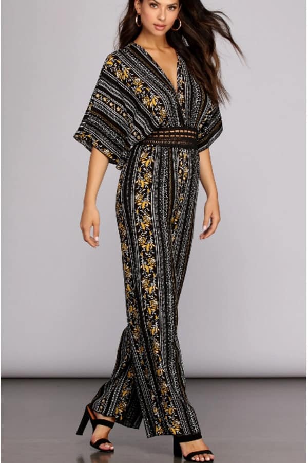 Tribal print jumpsuit from Windsor 