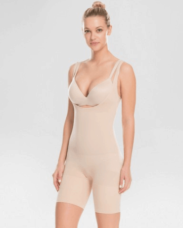 Nude colored one piece shapewear