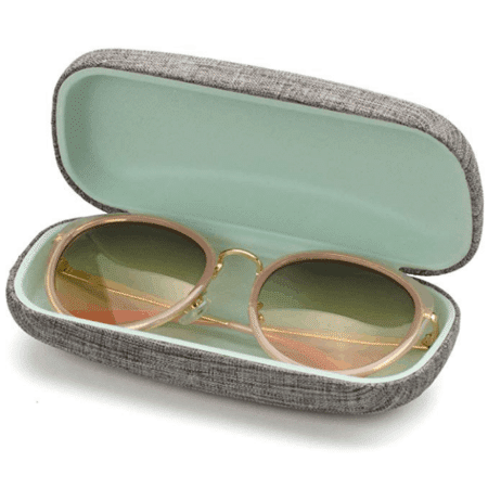 Gray hardshell case
