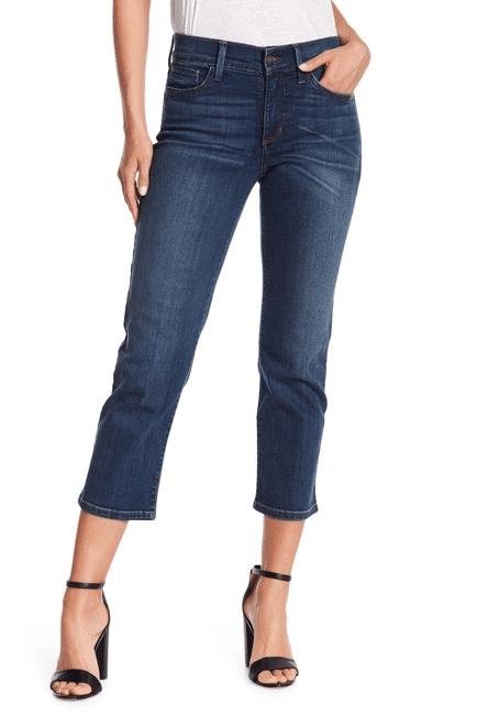 Denim capris