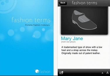 Fashion terms