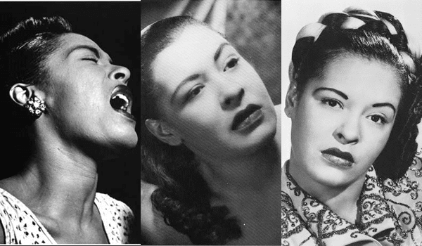 Billie Holiday hair and makeup