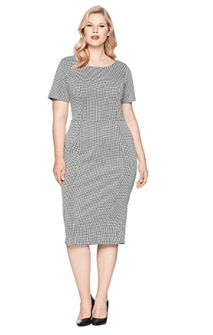 Houndstooth dress 