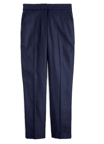 Navy linen pants