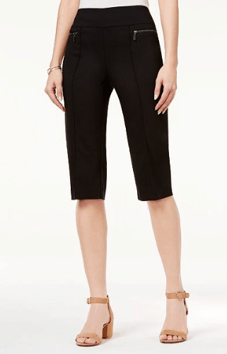 Black Bermuda shorts