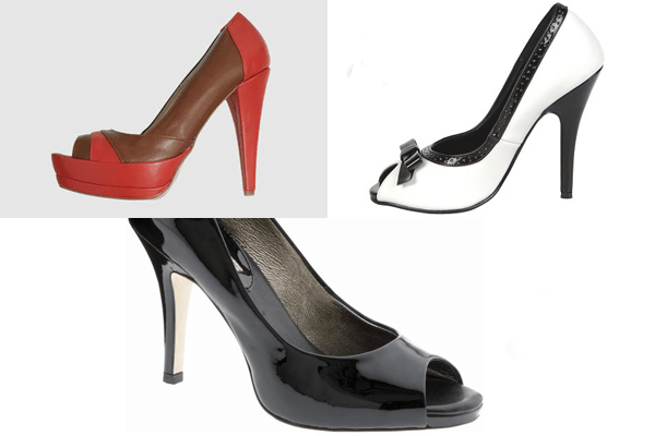 Peeptoe Pumps