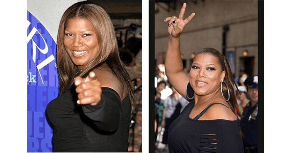 Queen Latifah Smiles